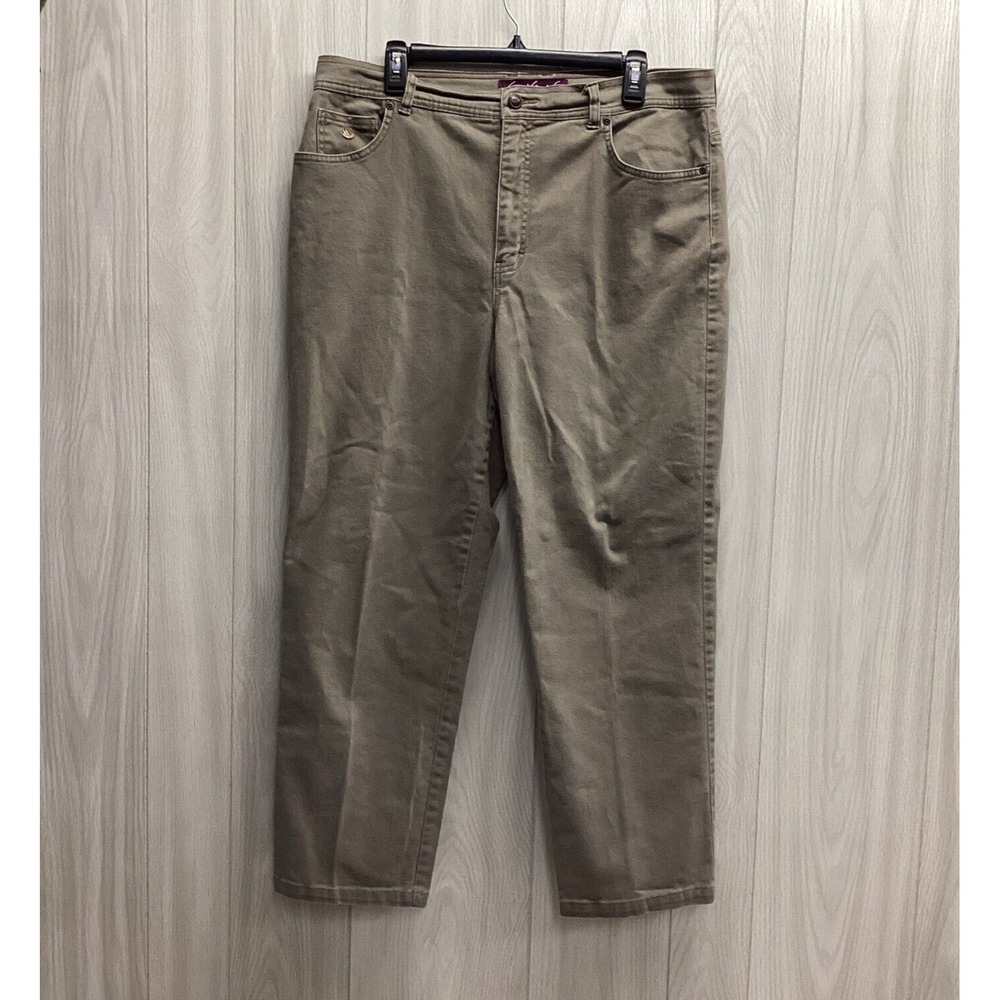 GLORIA VANDERBILT Women's (Size 18x25") Tan‎ Jeans Pockets *No Tags*